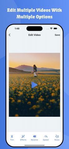 Video Cutter: Trim and Merge для iOS — скриншот 3
