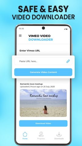 Video Downloader for Vimeo для Android — скриншот 2