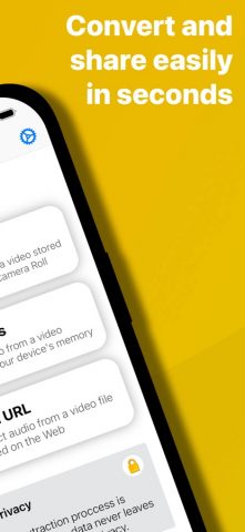 Video to MP3 — Extract audio для iOS — скриншот 2