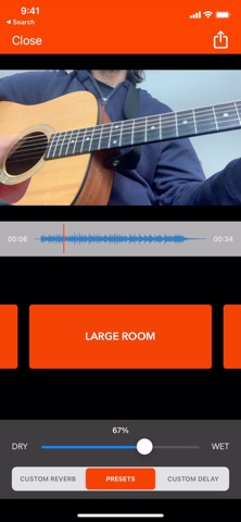 VideoVerb: Add Reverb to Video для iOS — официальный трейлер