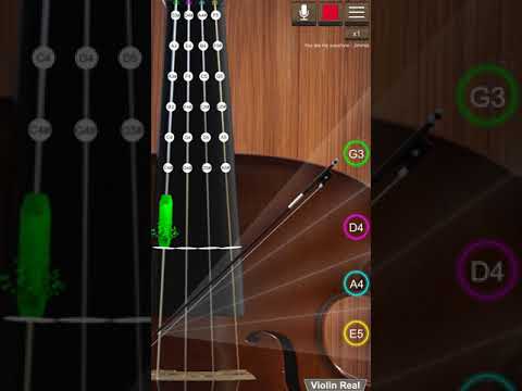 Violin Real для Android — официальный трейлер