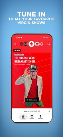 Virgin Radio UK — Listen Live для iOS — скриншот 1