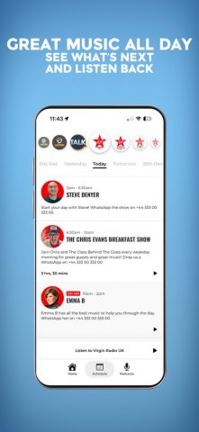 Virgin Radio UK — Listen Live для iOS — скриншот 3