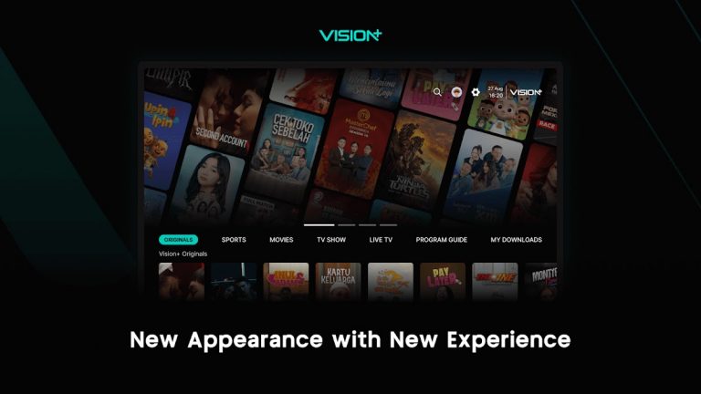 Vision+: Nonton TV & Streaming для Android — скриншот 2