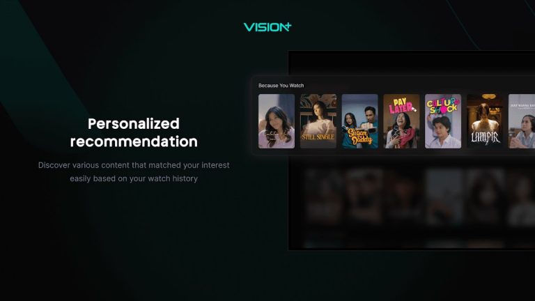 Vision+: Nonton TV & Streaming для Android — скриншот 4
