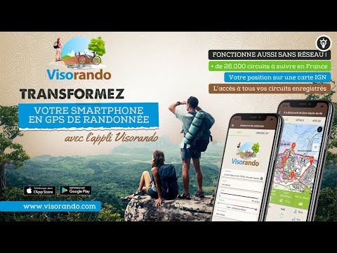 Visorando — GPS randonnée для Android — официальный трейлер
