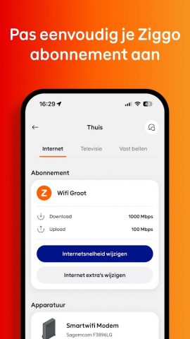 Vodafone & Ziggo для Android — скриншот 3