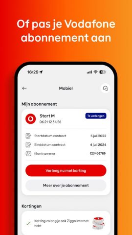 Vodafone & Ziggo для Android — скриншот 4