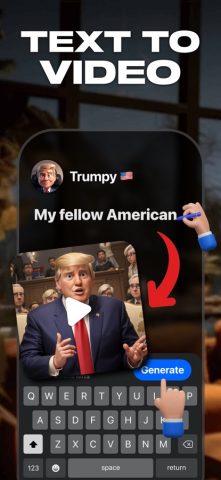 Voice Changer AI — Celebs для iOS — скриншот 1