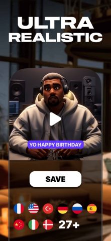 Voice Changer AI — Celebs для iOS — скриншот 2