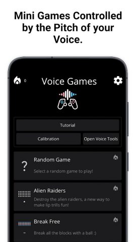 Voice Games для Android — скриншот 1