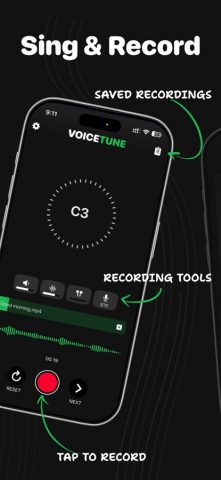 Voice Tune — Auto Recorder — скриншот 2