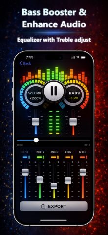 Volume Booster • Bass Booster для iOS — скриншот 2