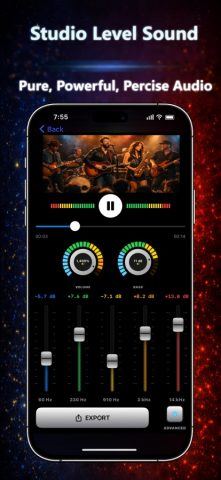 Volume Booster • Bass Booster для iOS — скриншот 3