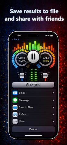 Volume Booster • Bass Booster для iOS — скриншот 5