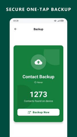 Восстановление контактов для Android — скриншот 4