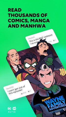 WEBTOON: Manga, Comics, Manhwa — скриншот 1