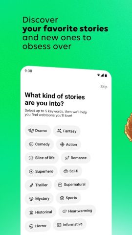 WEBTOON: Manga, Comics, Manhwa — скриншот 3