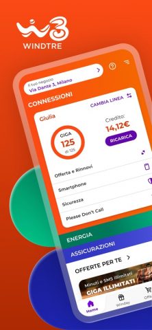 WINDTRE для iOS — скриншот 1