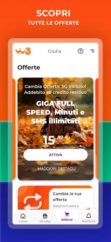 WINDTRE для Android — скриншот 4