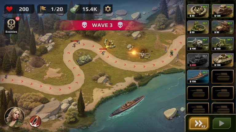 WWII Defense: Supremacy для Android — скриншот 1