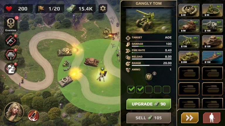 WWII Defense: Supremacy для Android — скриншот 2