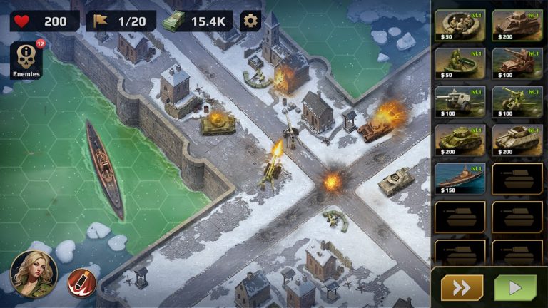 WWII Defense: Supremacy для Android — скриншот 3