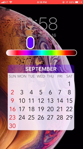 Wallpaper Calendar! для iOS — официальный трейлер