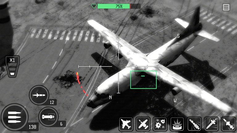 War Drone: 3D Shooting Games для Android — скриншот 3