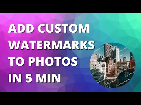 Watermarkly – водяной знак для Android — официальный трейлер