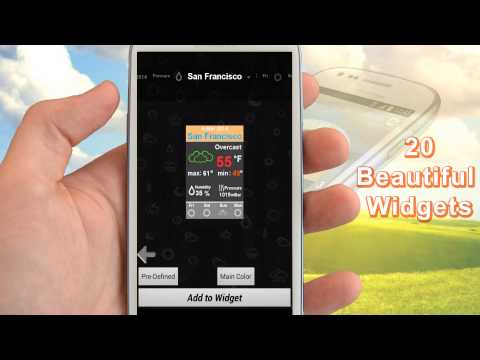 Weather Clock для Android — официальный трейлер