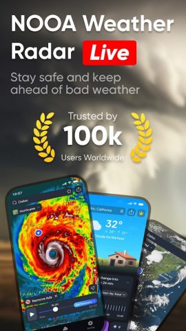 Weather Radar Live Map для Android — скриншот 1