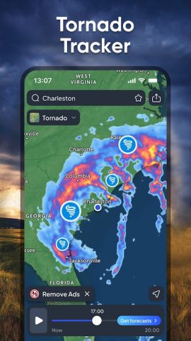 Weather Radar Live Map для Android — скриншот 3