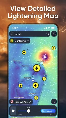 Weather Radar Live Map для Android — скриншот 4