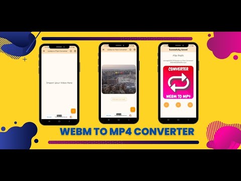 Webm to Mp4 Video Converter для Android — официальный трейлер