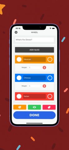 Wheel Of Names — Picker Wheel для iOS — скриншот 3