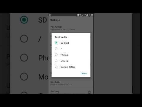 Wi-Fi FTP-сервер (FTP Server) для Android — официальный трейлер