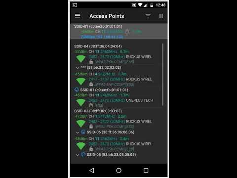 WiFi Analyzer (open-source) для Android — официальный трейлер