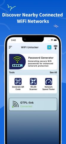 WiFi Password Finder & Connect для iOS — скриншот 2