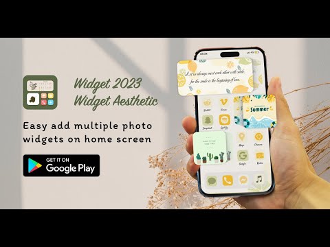 Widget 2026: Aesthetic Widgets для Android — официальный трейлер