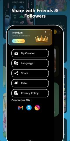Wiggle : AI Face Dance для Android — скриншот 4