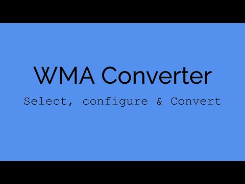 Wma To Mp3 Converter для Android — официальный трейлер
