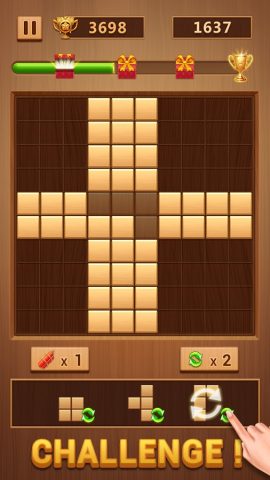 Wood Block — Classic Puzzle для Android — скриншот 3