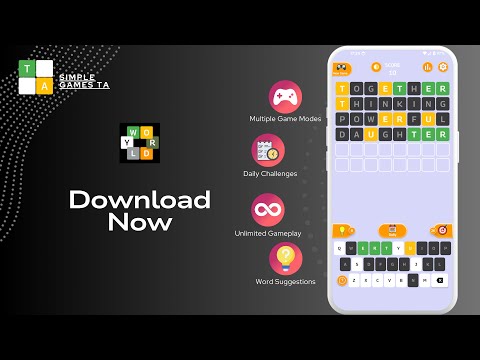 Wordly: Daily Wordle Puzzle для Android — официальный трейлер