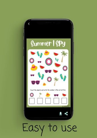 Worksheets для Android — скриншот 4