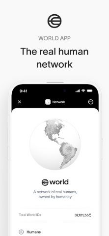 World App — Real Human Network для Android — скриншот 1