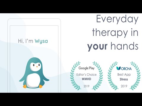 Wysa: Mental Wellbeing AI — официальный трейлер