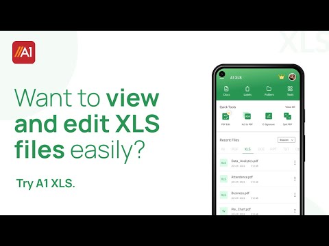 XLSX Просмотрщик: XLS Ридер для Android — официальный трейлер