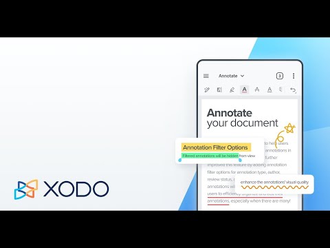 Xodo PDF Ридер и Редактор — официальный трейлер