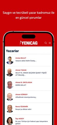 Yeniçağ для iOS — скриншот 3
